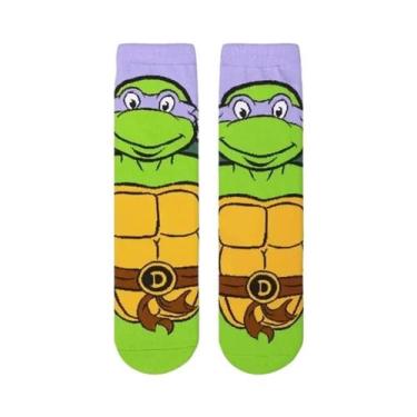 Imagem de Meias De Casal Cosplay Tartarugas Ninja Teenage Mutant, Acessórios De 