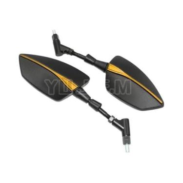 Imagem de Espelho Retrovisor Universal Para Motocicleta 8/10mm De Alta Qualidade