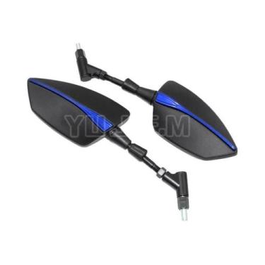 Imagem de Espelho Retrovisor Universal Para Motocicleta 8/10mm De Alta Qualidade