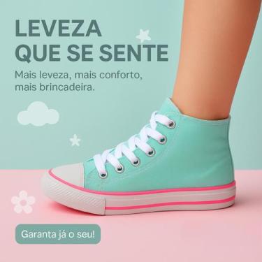 Imagem de Tênis Infantil Menina Menino Al Starzinho 26 ao 33 Cano Alto Lançament
