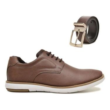 Imagem de Kit Sapato Social Casual Masculino Premium Derby Oxford Palmilha Gel M