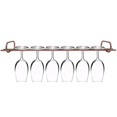 Imagem de Suporte Para Pendurar Taças 42cm Organizador Porta Taças Suspenso - MS