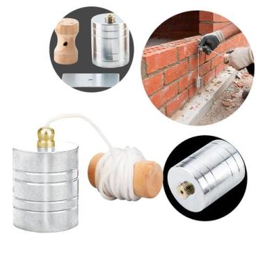 Imagem de Prumo De Pedreiro Profissional Para Nivelamento E Alinhamento - Nilo-i