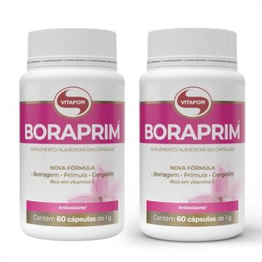 Imagem de Kit 2 Boraprim Vitafor 60 Cápsulas