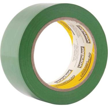 Imagem de Fita Adesiva Para Demarcação, 48 mm x 30 m Verde Vonder Verde OstenVon