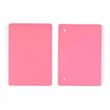Imagem de Capa e Contracapa Caderno Inteligente Médio All, Pink