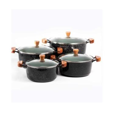 Imagem de Jogo de panelas Injecta cerâmica Javali 4 peças, Preto