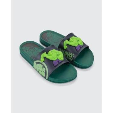 Imagem de Chinelo Slide Infantil Grendene Kids Dash Marvel-Masculino