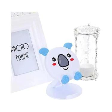 Imagem de Suporte De Telefone Móvel Em Silicone 3D De Animal Fofo, Dobrável Para