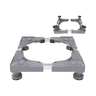 Imagem de Base Universal Ajustável Para Máquina De Lavar, Geladeira E Secadora, 