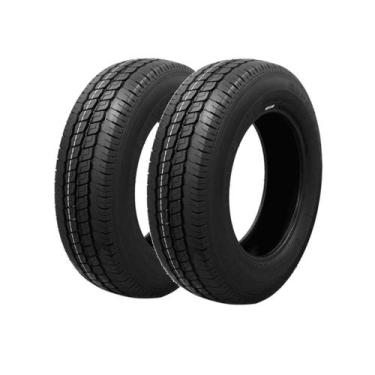 Imagem de Kit 02 pneu saveiro 175/70r14c 6pr 95/93s super2000 hifly