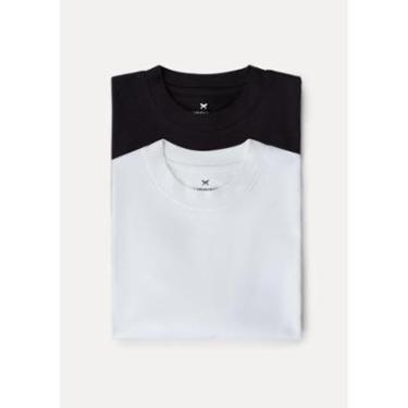 Imagem de Kit Com 2 Camisetas Oversized Masculinas Básicas Relaxed Hering-Masculino