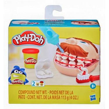 Imagem de Kit Massinha Play-Doh Mini Clássicos Brincando De Dentista