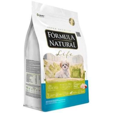 Imagem de Ração Fórmula Natural Life Super Premium Cães Filhotes Raças Mini e Pe