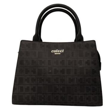 Imagem de Bolsa Feminina Tote Monograma Colcci, Café, U