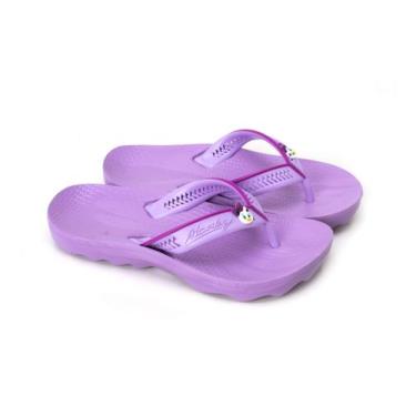Imagem de Chinelo Infantil Alcalay Ortopédico Super Macio Resistente Leve, Lilás