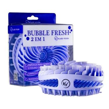 Imagem de Esponja para Corpo e Couro Cabeludo Klass Vough Bubble Fresh 2 em 1 Ss-03