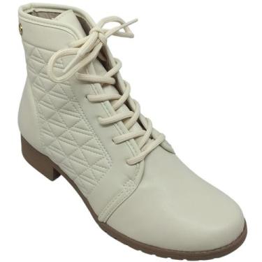 Imagem de Bota Dakota Feminina Casual com Detalhe em Costura, Spezia tule, 36