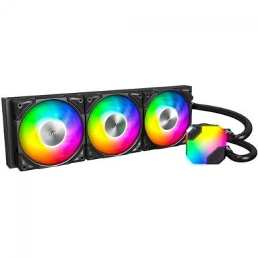 Imagem de Water Cooler Montech HyperFlow ARGB, 360mm, Intel-AMD, Preto