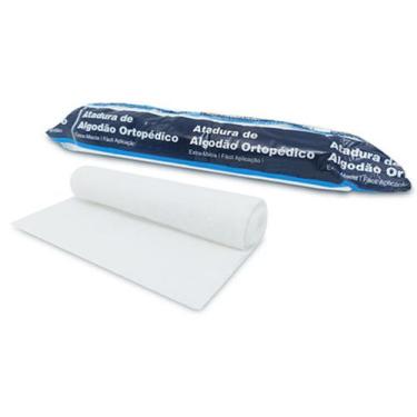 Imagem de Atadura De Algodão Ortopédico - 10cm X 1,8m (48 Rolos) - Neve