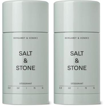 Imagem de Desodorante Salt & Stone sem alumínio 75 g, pacote com 2