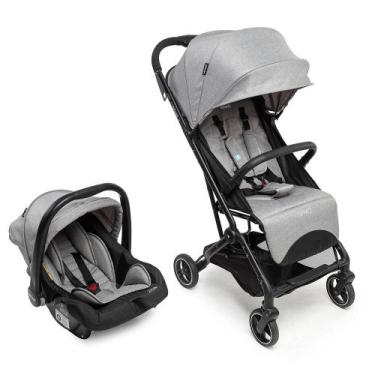 Imagem de Carrinho de Bebê Travel System Duo Nino 0-15kg Cinza Infanti