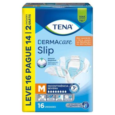 Imagem de Fralda Descartável Adulto Tena Slip Noturna M 16 unidades
