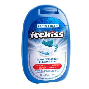 Imagem de Goma de Mascar Chewing Gum IceKiss Lypto Fresh Zero Açúcares 40g