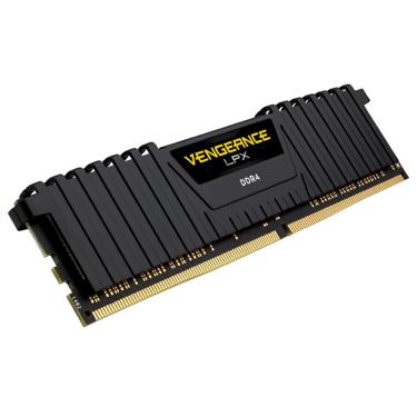 Imagem de Memória RAM Corsair Vengeance LPX DDR4 8GB 3200MHz Baixo Perfil Dissipador Alumínio Preto