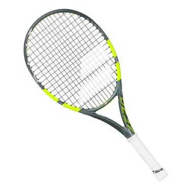 Imagem de Raquete de Tênis Babolat Pure Aero Jr 25 2026 Infantil Grafite com Aeromodular4 e FSI Spin