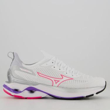 Imagem de Tênis Mizuno Wave Mirai 7 Feminino Branco, 39