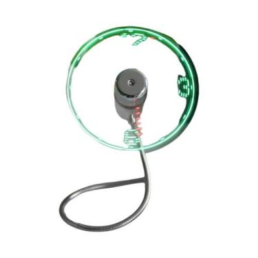Imagem de Ventilador USB RGB LED Programável Com Pescoço Flexível Para Mensagens