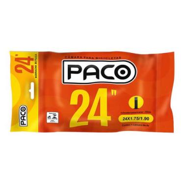 Imagem de Camara De Ar Bicicleta Pneu Aro 24 Bico Grosso 35mm Top Bike Infanto J