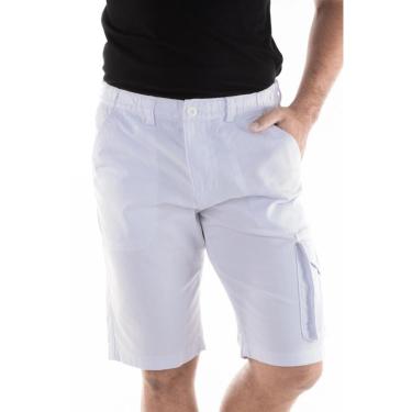 Imagem de Bermuda Sarja Regular Com Elástico  Traymon Masculina-Masculino