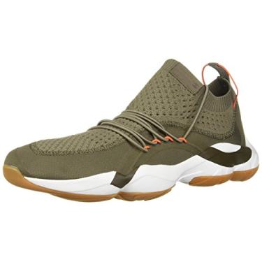 Imagem de Reebok Tênis masculino DMX Fusion Cross Trainer, Cinza terreno/verde militar/B, 4