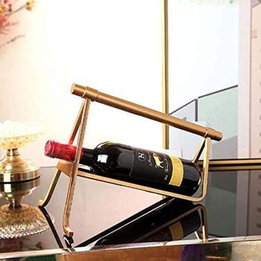 Imagem de Pkfinrd Ornamentos em estilo europeu para vinho, luz dourada, luxuosa, quarto, restaurante, mesa, refrigerador de vinho, sala de estar, decoração de casa