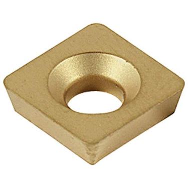 Imagem de HHIP 6029-2422 SD TIN Coated C-6 Positive Rake Carbide Insert, 1/2" IC, 1/32" Radius