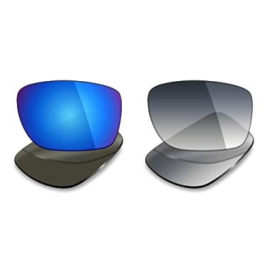 Imagem de Mryok 2 pares de lentes polarizadas de substituição para óculos de sol Oakley Turbine – opções