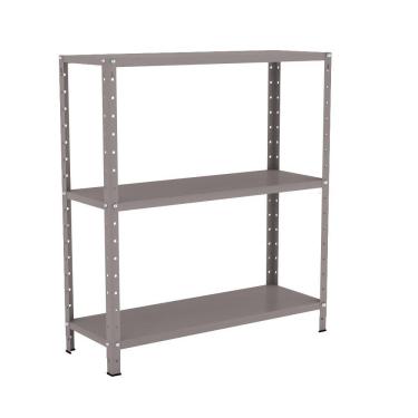 Imagem de Estante De Aço 3 Prateleiras Multiuso Livros Quarto Cozinha Ferramentas