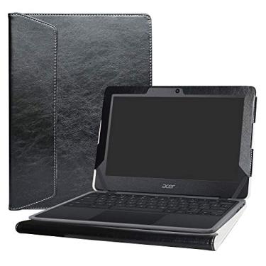 Imagem de Alapmk Capa protetora para laptop Acer Chromebook 11 C732 C732T C730E C733 11,6 polegadas [Aviso: não serve para Chromebook 11 CB3-111 C771T C771 CB311-8H CB3-131 CB3-132 C740 C7200 ], preto