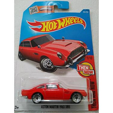 Imagem de Hot Wheels 2016 Then and Now Aston Martin 1963 DB5 101/250, Red