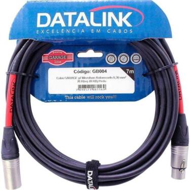Imagem de Cabo Para Microfone Garage Xlr(m) Xlr(f) 7m Datalink