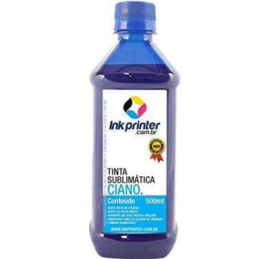 Imagem de Tinta Sublimática Inkprinter Ciano Para Sublimação (500ml)