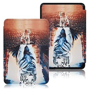 Imagem de Capa para Kindle de 11ª geração lançado em 2022, modelo: C2V2L3. (não para o Kindle Paperwhite de 11ª geração - 2021), com função despertar automática - hibernar