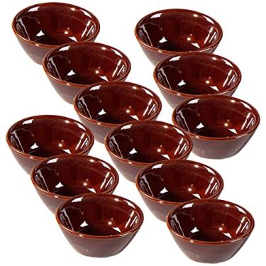 Imagem de STOBAZA 10 Pcs Tigela De Pudim Tigelas De Salsa Tigela De Pistache Tigelas De Pudim Copos De Creme Forminhas De Creme Brulée Tigelas De Geléia Pitadas Tigelas Cerâmica Prato De Doces Volta