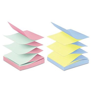 Imagem de Post-it Post-It Pop Up Notes Cores De Marselha 3 X 3. 100 Folhas 12/Pacote (Mmmr330Ualt) 3" X 3"