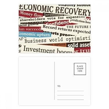 Imagem de Cartão postal com estampa de veias de texto, conjunto de cartões postais de aniversário para enviar cartões de agradecimento