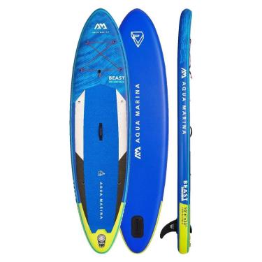 Imagem de Prancha Stand up inflável Beast Aqua Marina - Com Bomba, Mochila e Leash de segurança-Unissex