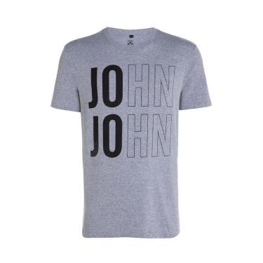 Imagem de Camiseta John John Out Masculina Cinza-Masculino