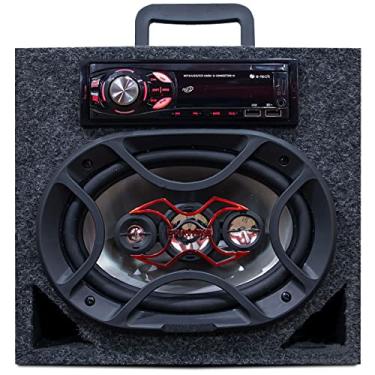 Imagem de Caixa Bob Bluetooth Residencial 1x6'9 Ativa Usb Pen Drive